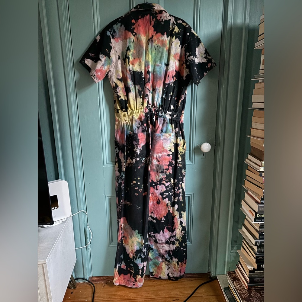 Big Bud Press Multicolor Short Sleeve Jumpsuit - Picture 4 of 6